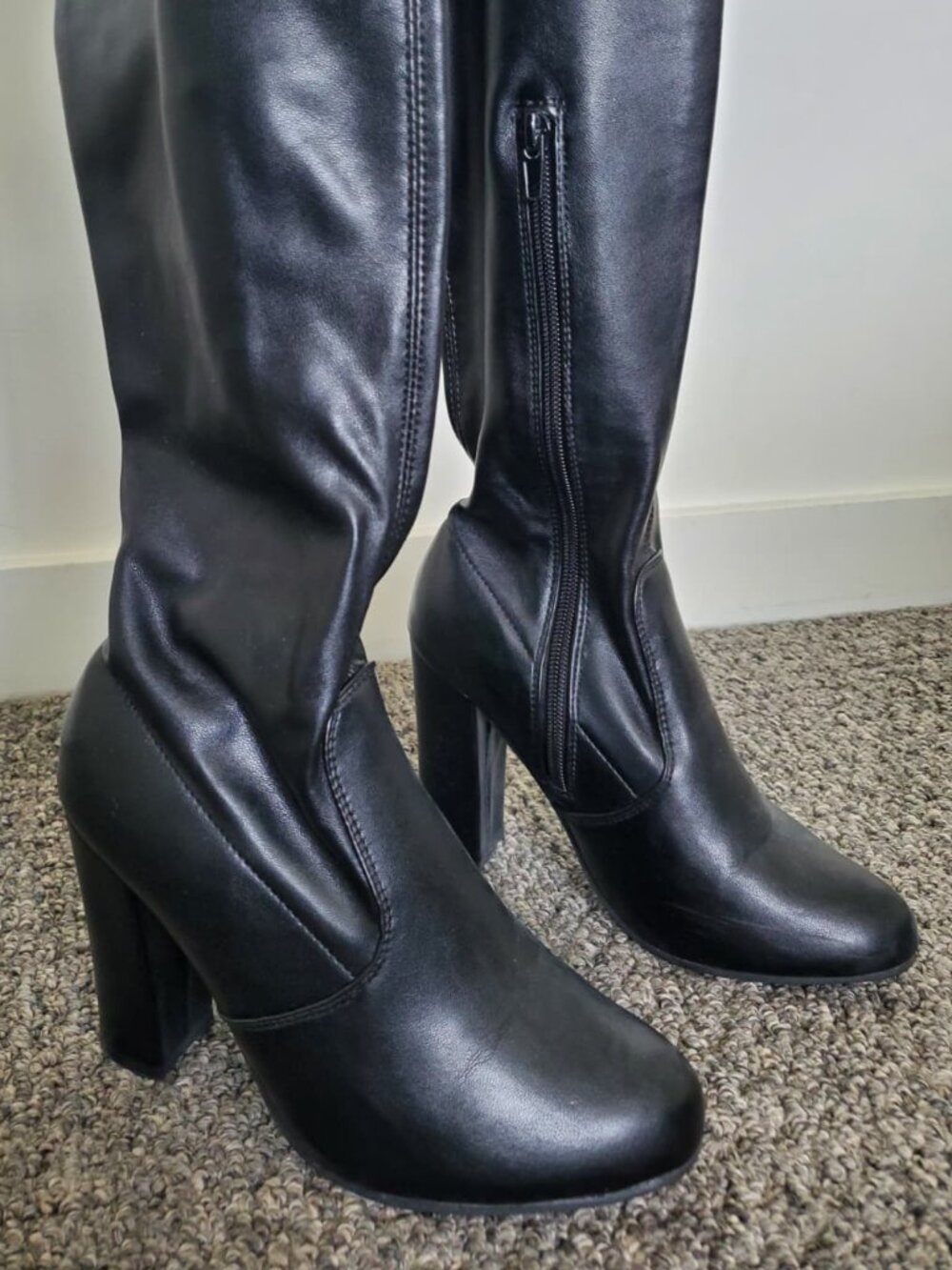 Knee high boots